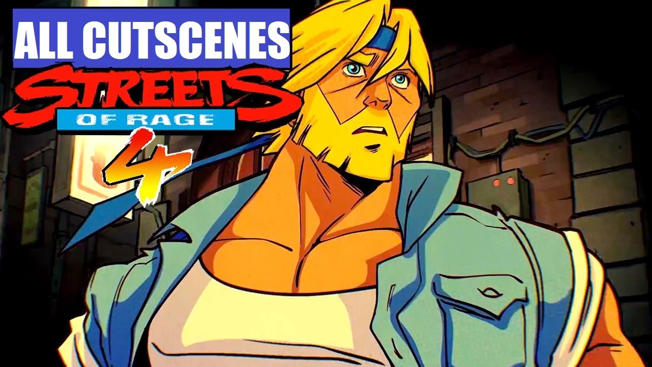 Streets of Rage 4 - All Cutscenes HD
