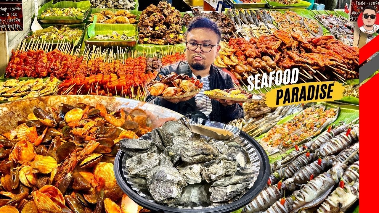 Seafood Paradise! Ultimate street food display sa Carbon!