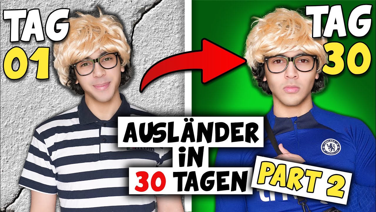 In 30 TAGEN Ausländer werden (PART 2) 😳😂 | Mohi__07