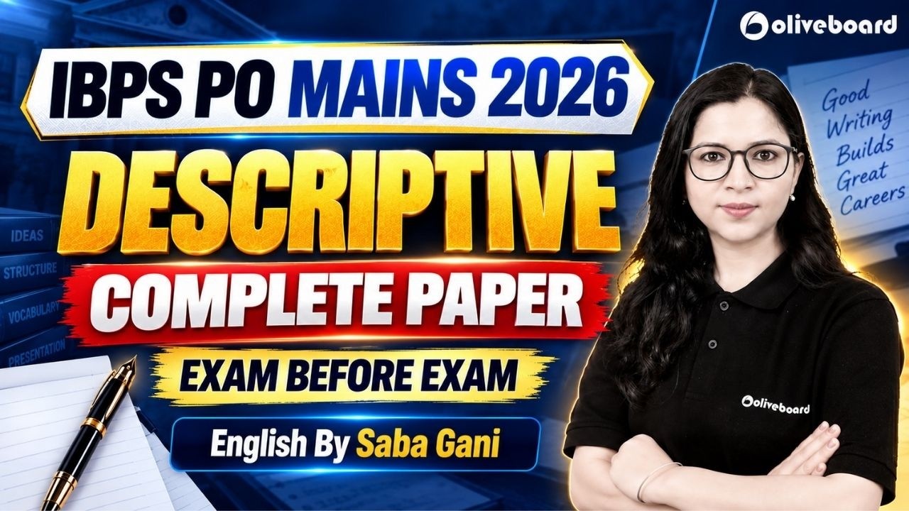 IBPS PO Mains Descriptive English 2026 | Complete Paper | Exam Before Exam | Oliveboard
