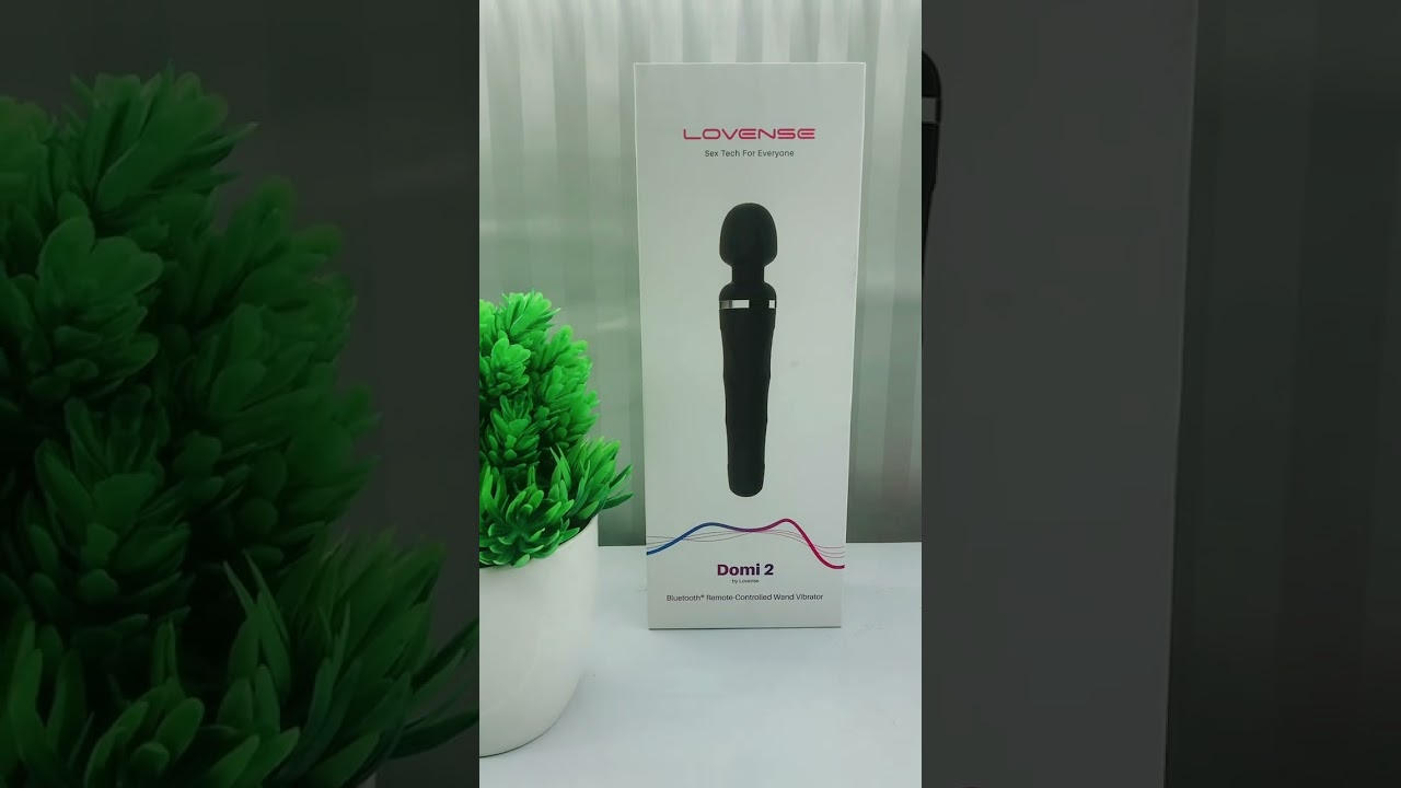 Lovense Domi 2 Wand Massager nocopyrightmusic  buynow visit www.teasemenow.ph ‪+63 950 574 8358‬