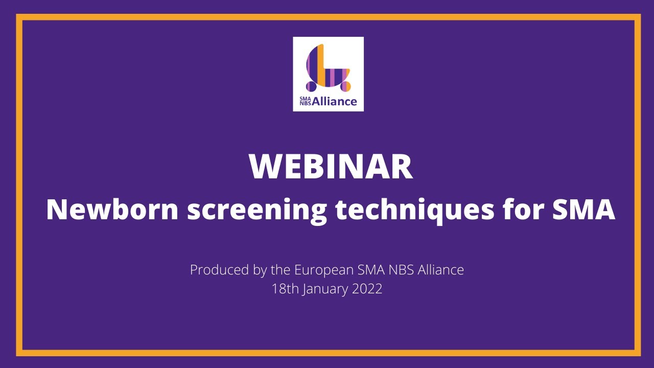 Newborn screening techniques for spinal muscular atrophy - webinar