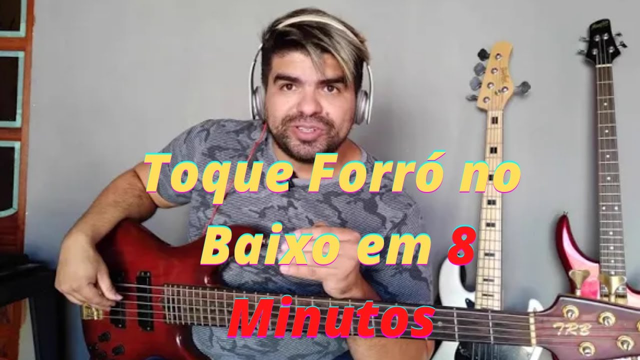 Toque Forró No Contrabaixo em 8 minutos! (Aula de Baixo para iniciantes)
