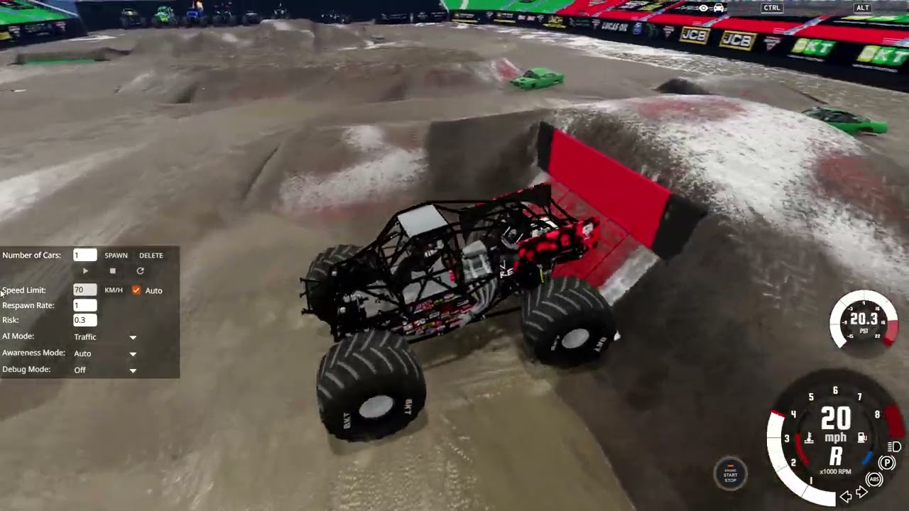 Muddy and snowy Freestyle