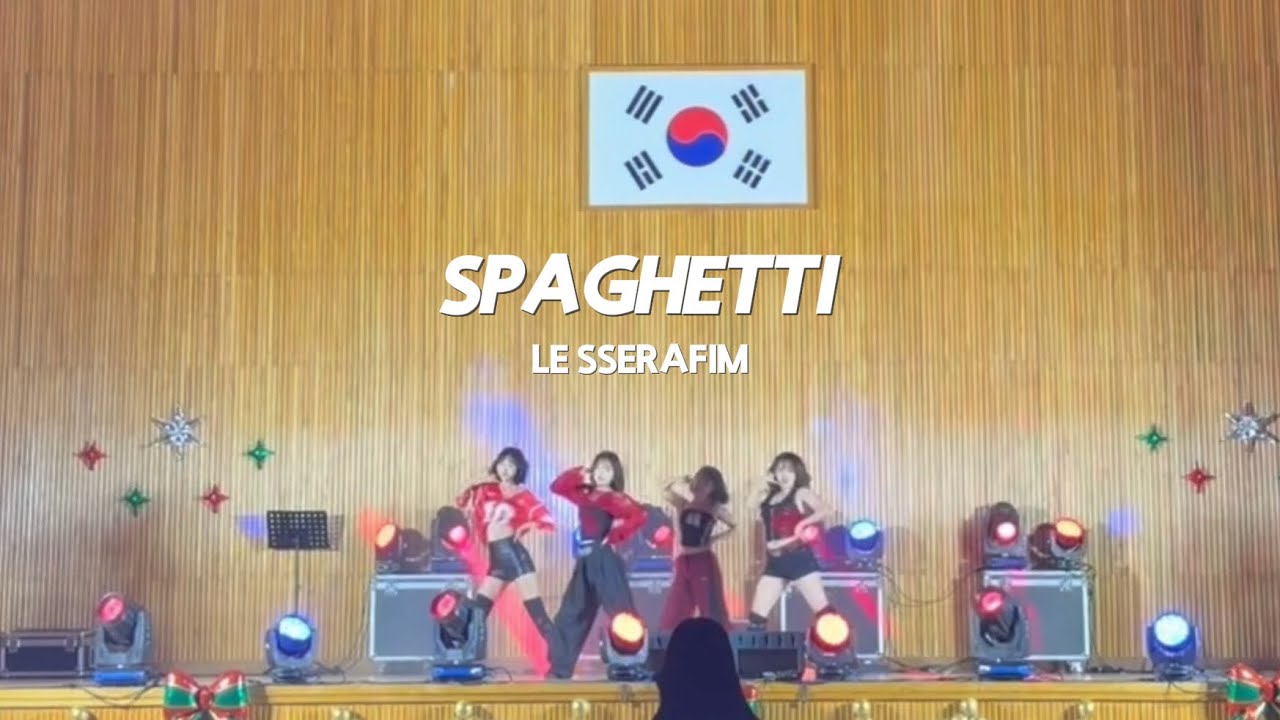 [경상국립대학교 댄스동아리 TORNADO] LE SSERAFIM - SPAGHETTI