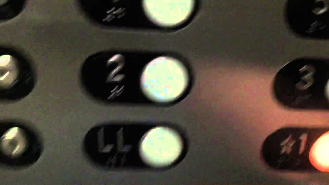 CAUGHT BY SECURITY!!! Semi-vintage Otis elevators @enterprise place, worthington Ohio