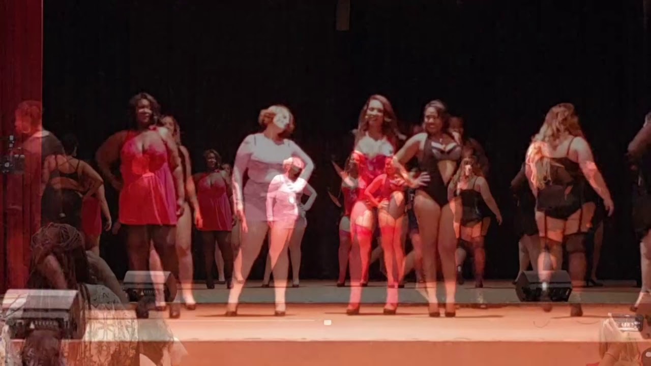 Défilé LINGERIE /ELECTION MISS RONDE ILE DE FRANCE 2017 (choregraphies Mise en scène LINDA MINISINI)