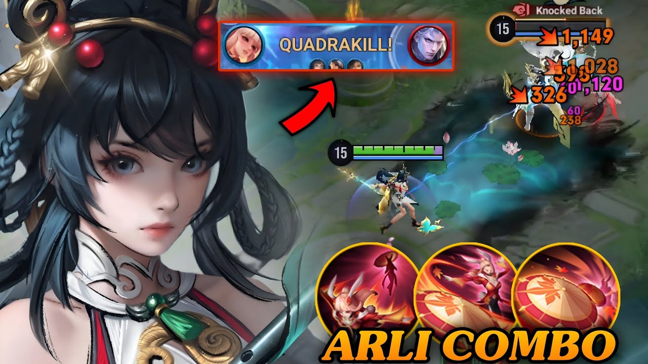QUADRAKILL ARLI DESTROYS SOLO RANK NEW SEASON! | ARLI BUILD & ARCANA 2026 – HONOR OF KINGS