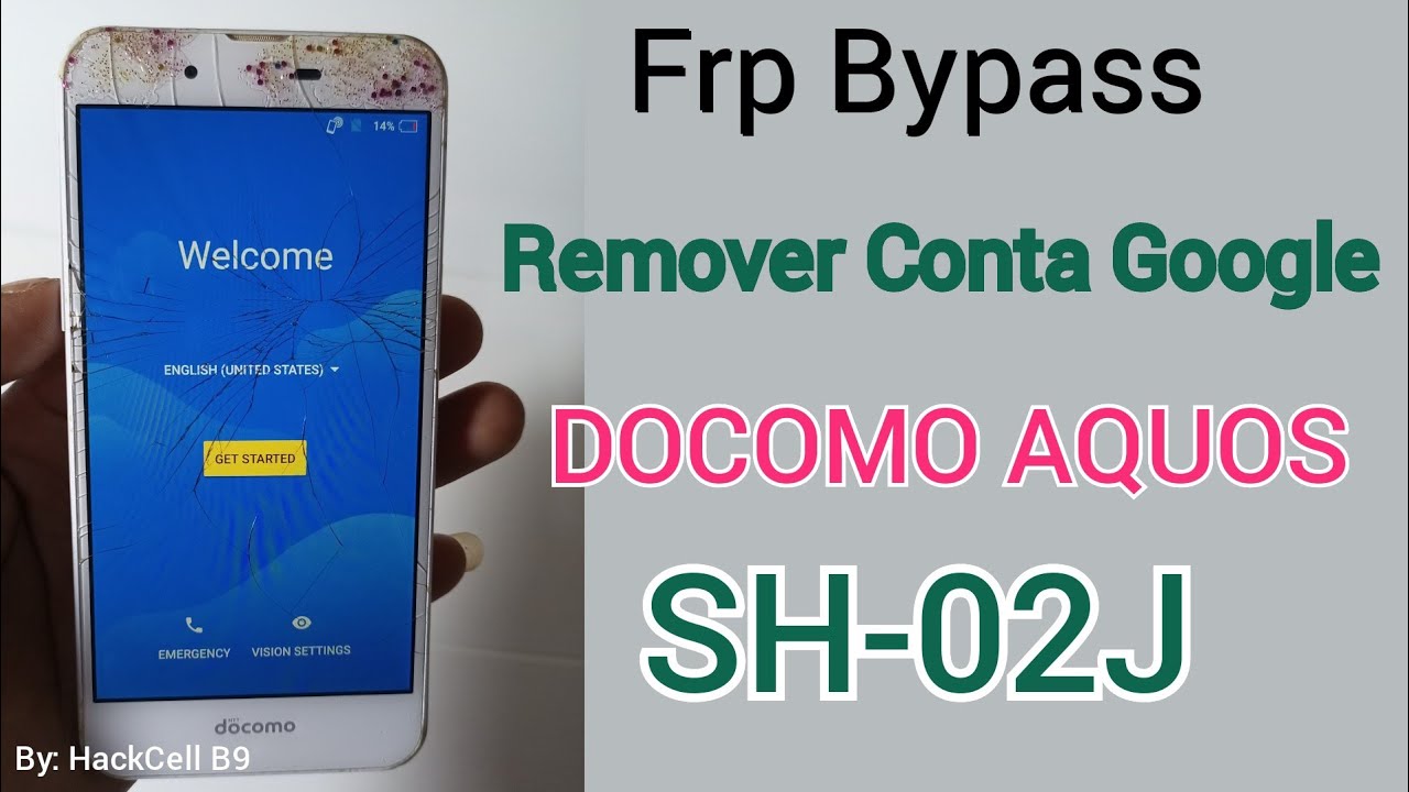 COMO REMOVER CONTA GOOGLE DOCOMO AQUOS SH-02J | FRP BYPASS / REMOVE GOOGLE ACCOUNT DOCOMO SH-02J