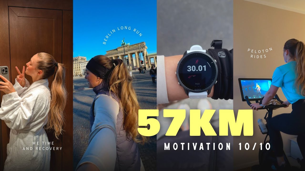 MARATHON TRAINING | Woche 6: 30km in Berlin, ist Marathontraining ungesund? tägliche Laufoutfits