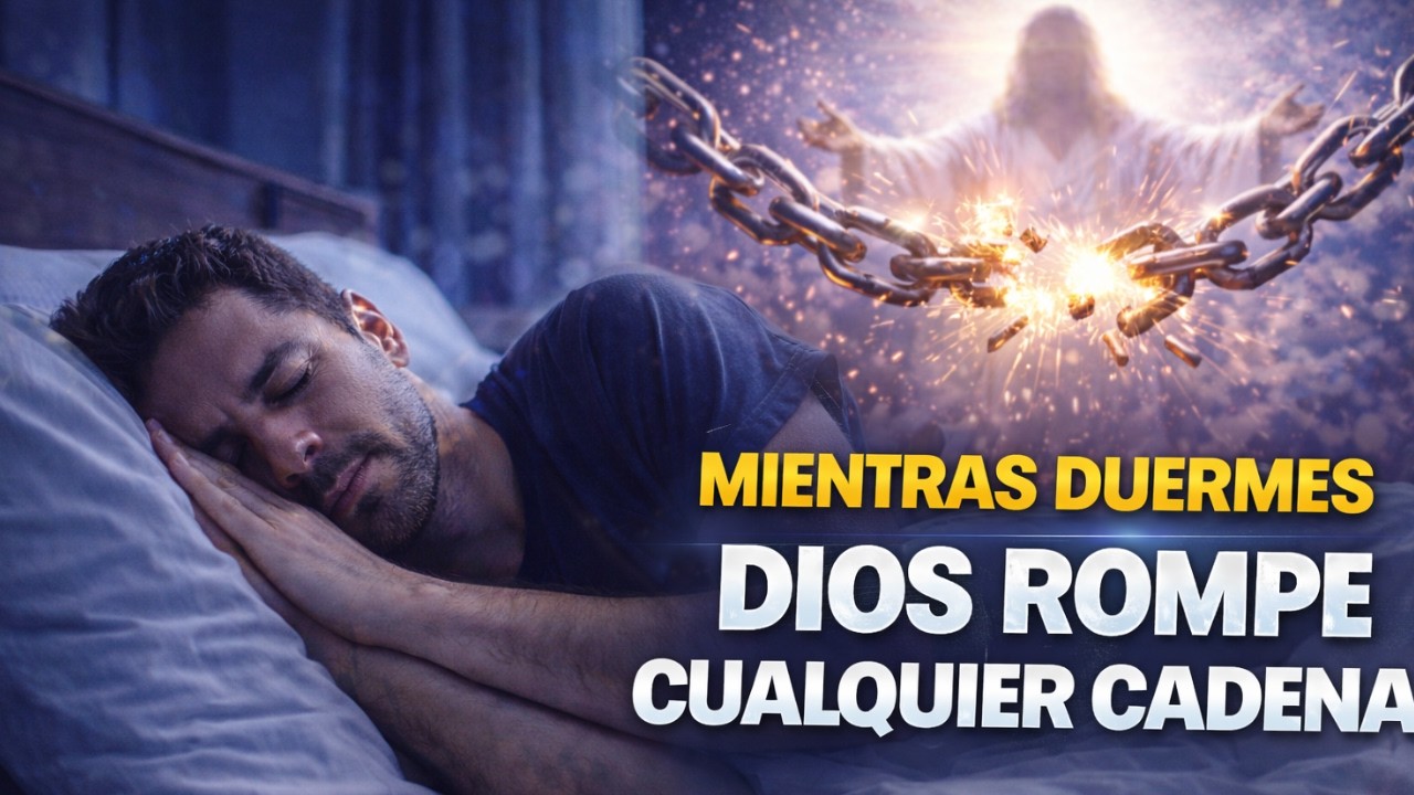 🔥 ESTA ORACIÓN ROMPE CADENAS ESPIRITUALES MIENTRAS .#OraciónDeLiberación#VozQueOra#OraciónParaDormir
