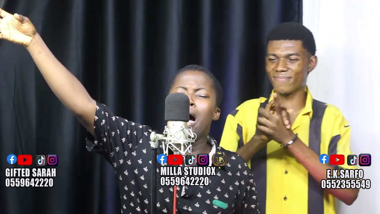 ANOTHER POWERFUL WORSHIP FROM GIFTED SARAH AND E.K SARFO