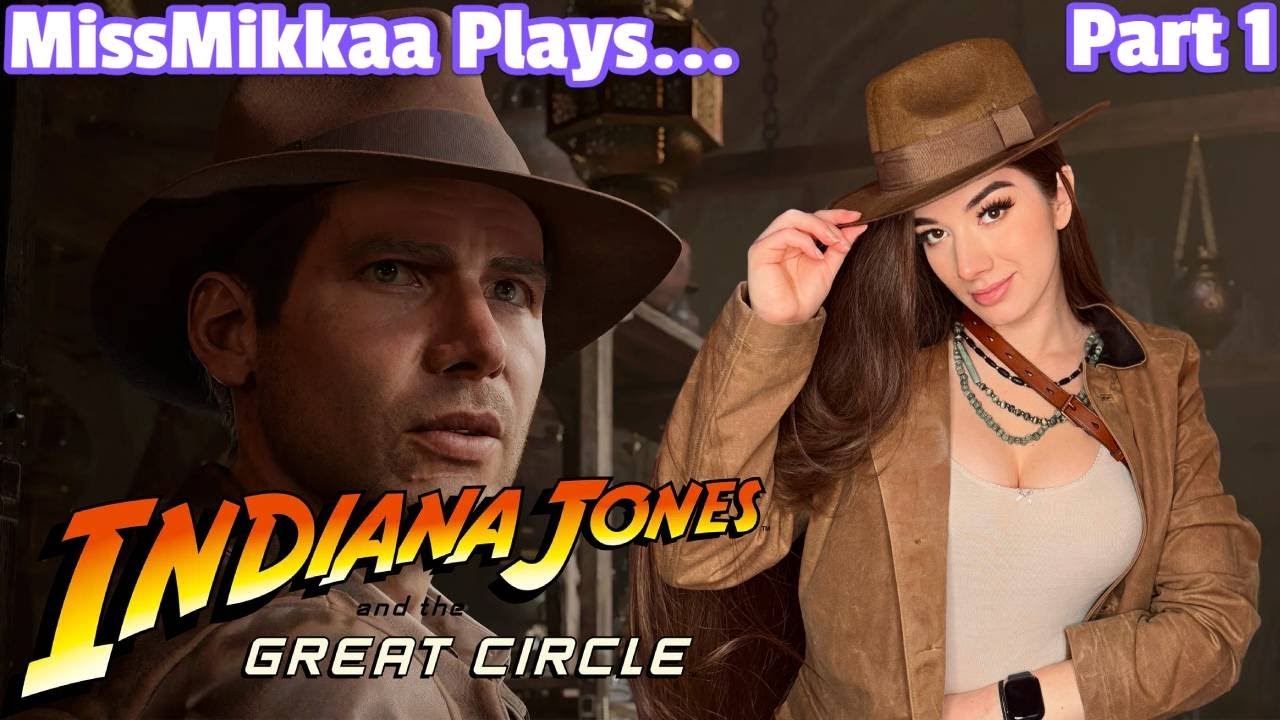 Let's Play Indiana Jones and the Great Circle | Part 1 | MissMikkaa