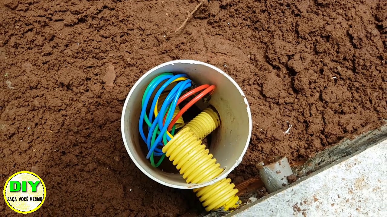Caixa de Derivação Inspeção Com Tubo de PVC (Ideal Para Jardins)