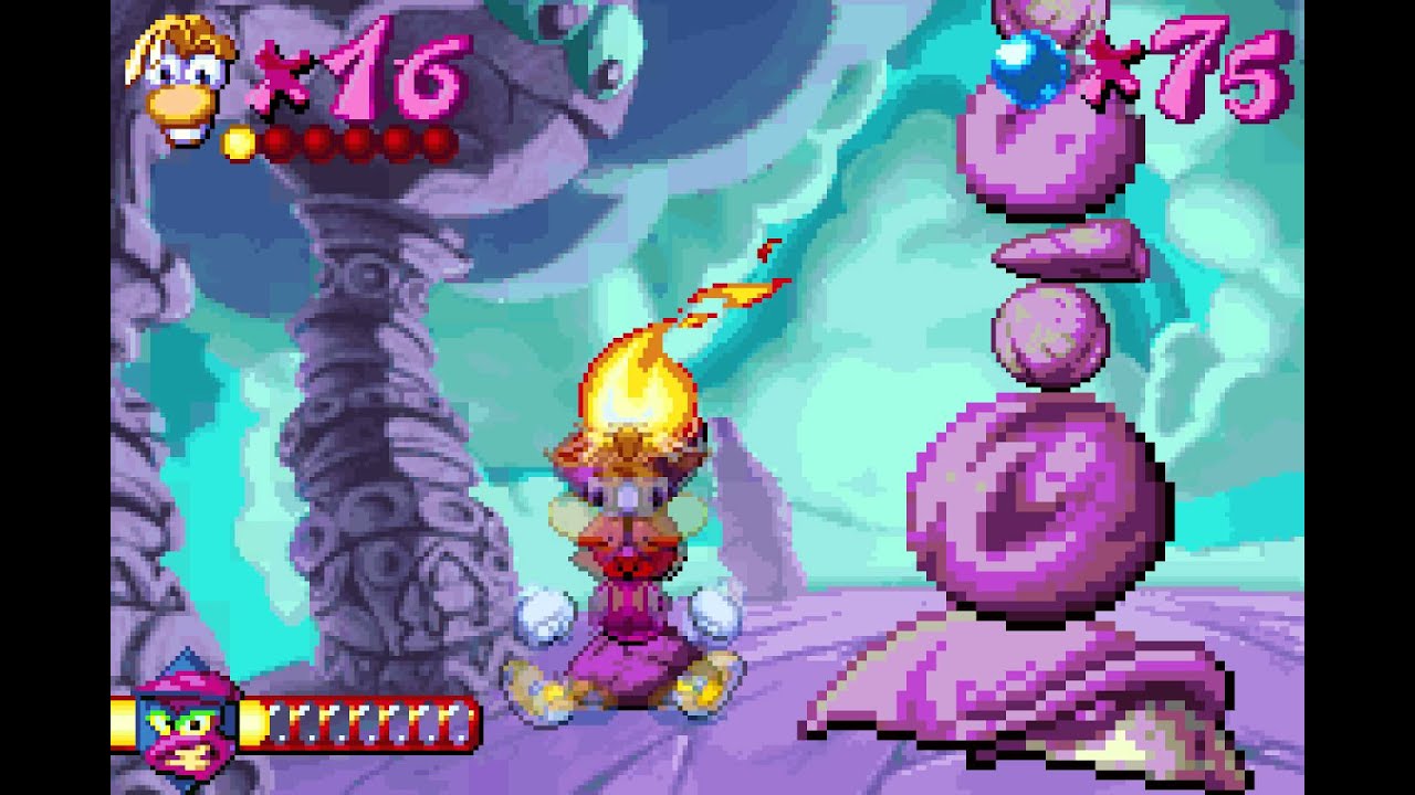 [TAS] [Obsoleted] GBA Rayman Advance by Got4n in 1:21:33.31