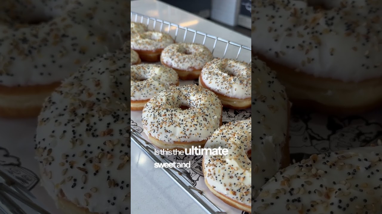 Would You Try This Everything Bagel Donut from Glenn Wayne Bakery?