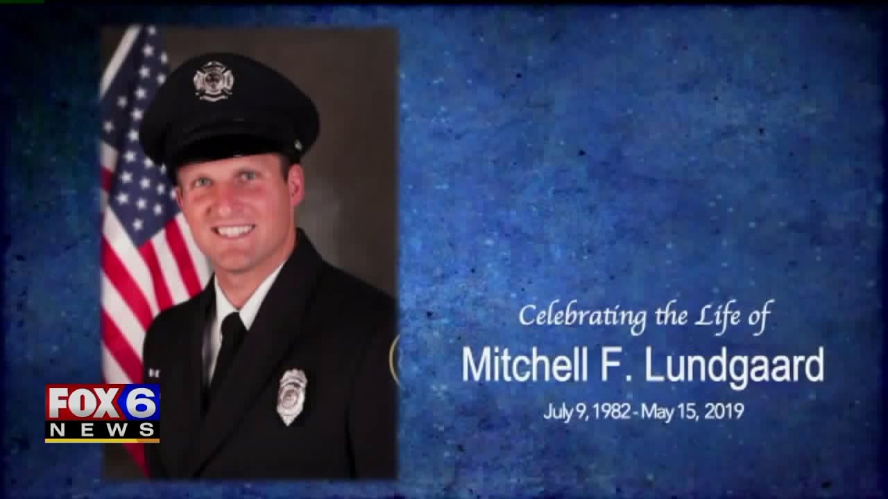 Funeral held for fallen Appleton firefighter Mitch Lundgaard