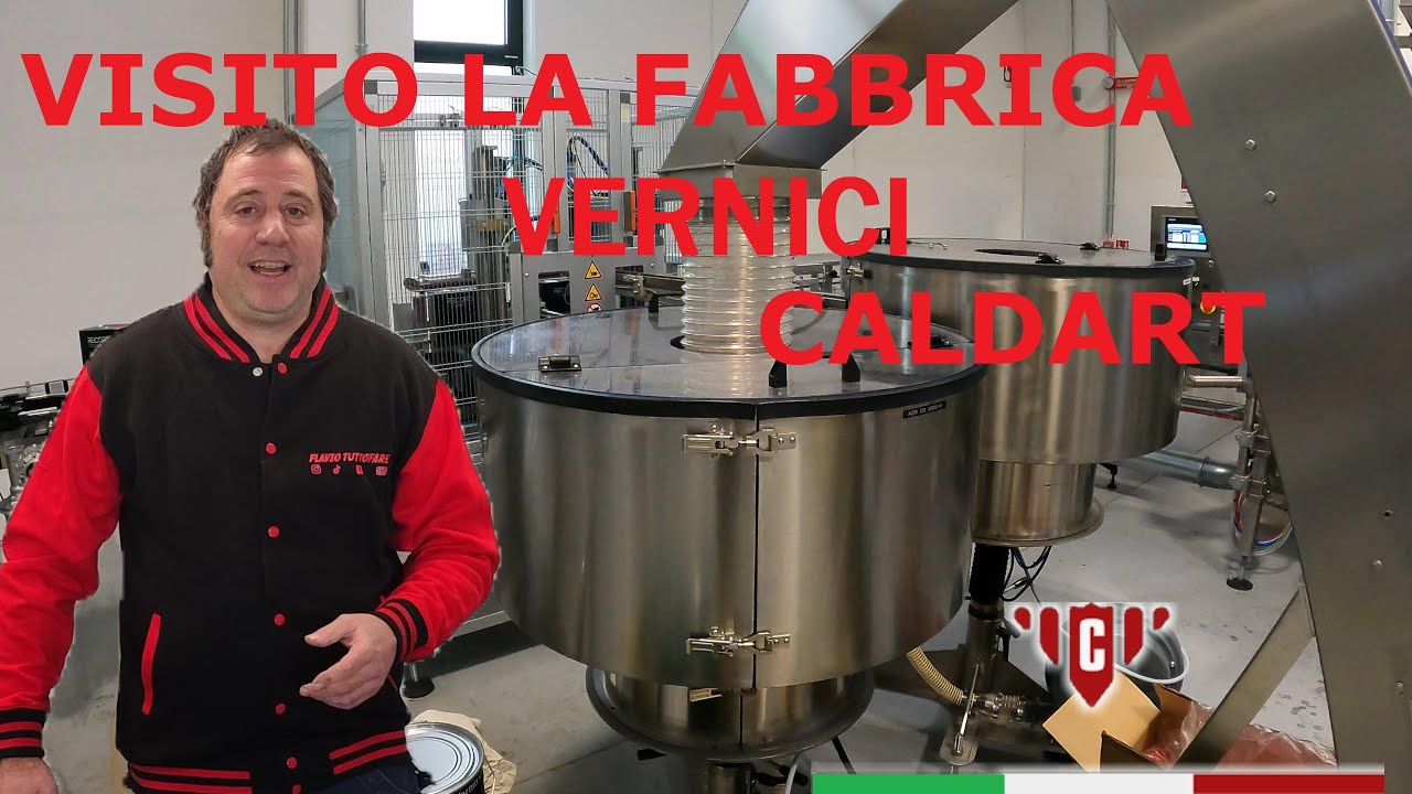 visita a Vernici Caldart / come nascono i prodotti per il refinish