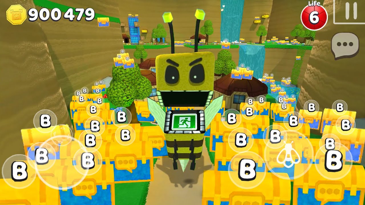 SECRET MANY CHESTS!!! MULTIPLAYER UPDATE 12.0 TURTLE TOWN HIVE SUPER BEAR ADVENTURE GAMEPLAY