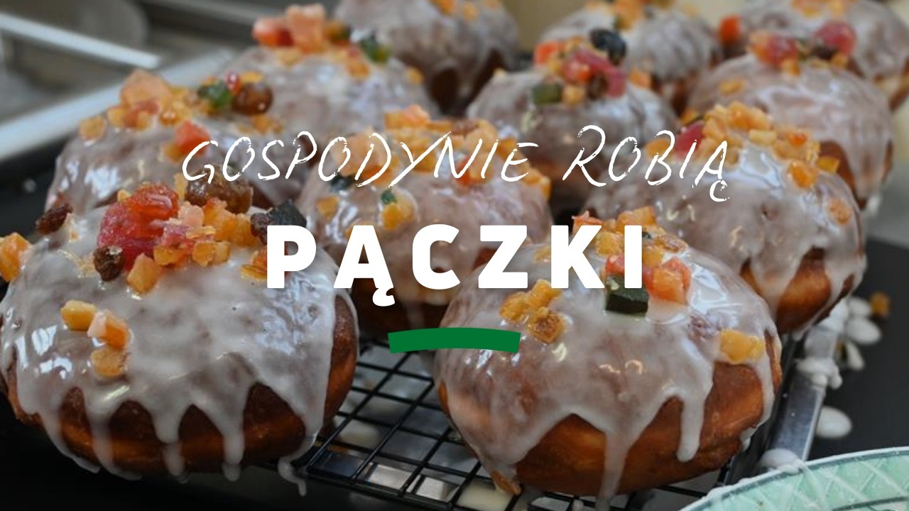 Koło Gospodyń Wiejskich zaprosiło mnie na pączki. Dwie wersje i trik na białka po cieście drożdżowym