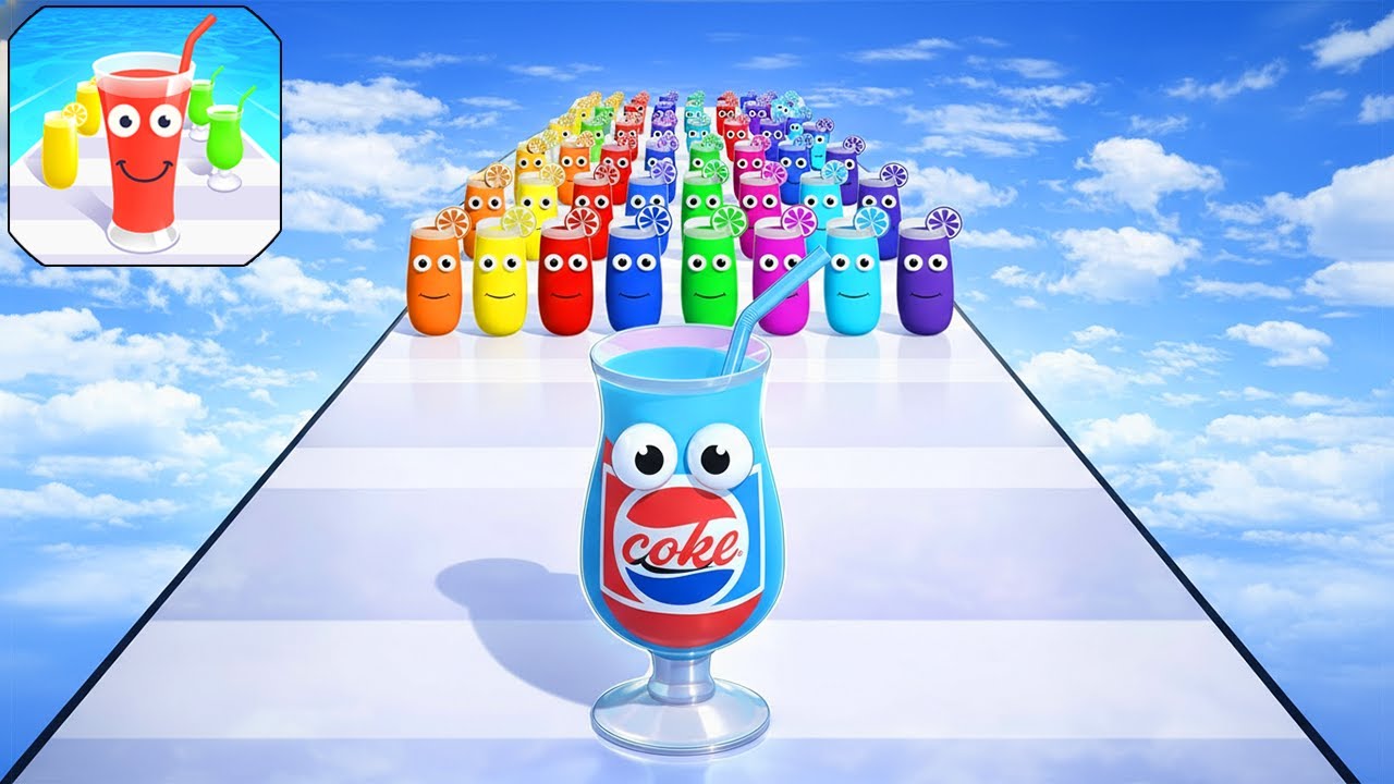 New Satisfying Mobile Game Juice Run 😱 All Levels Unlocked!