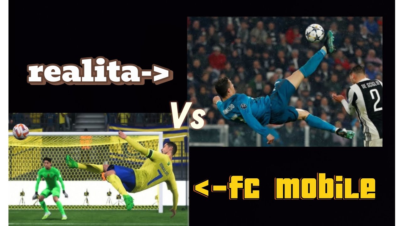 Napodobnil som futbalov&eacute; g&oacute;ly v Fc Mobile😅