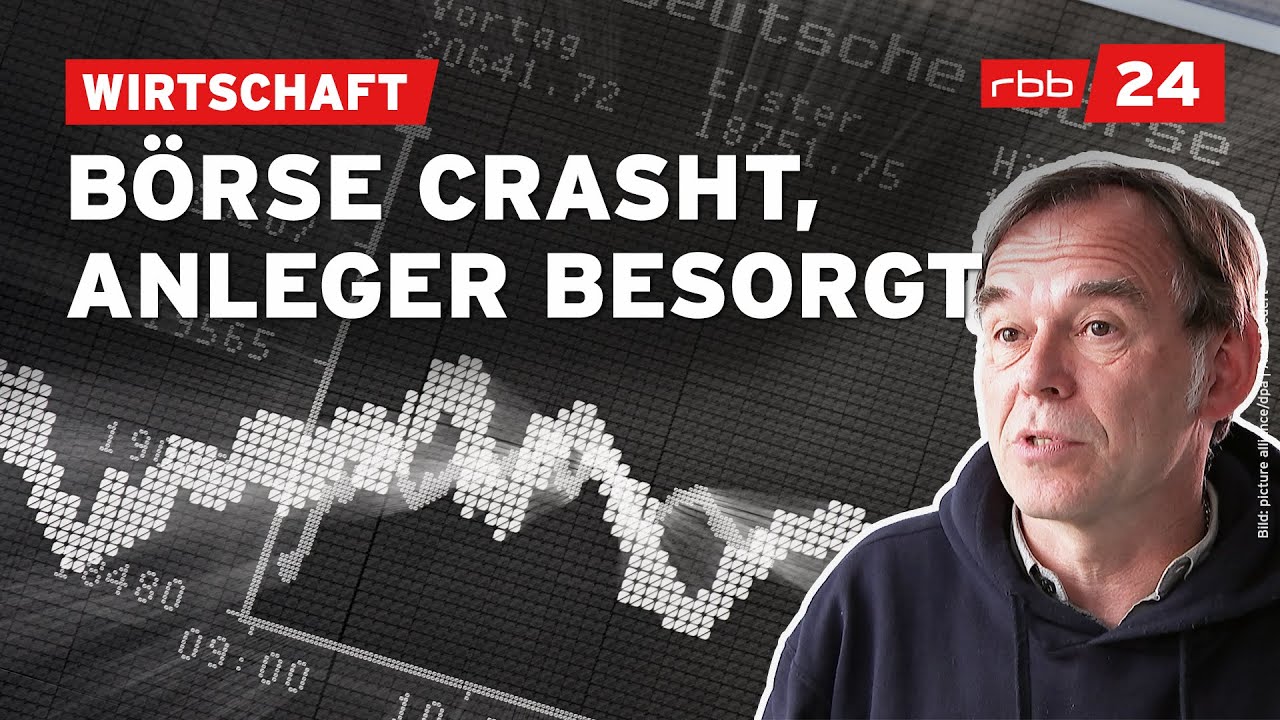 Krise an der Börse: Muss man sich jetzt Sorgen machen?