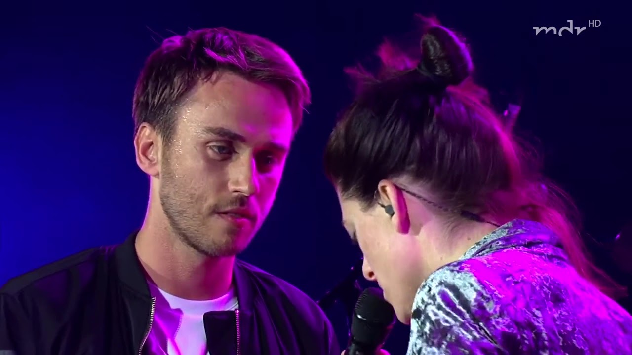 Clueso feat Kat Frankie Wenn Du liebst live   Erfurt Domplatz 2017