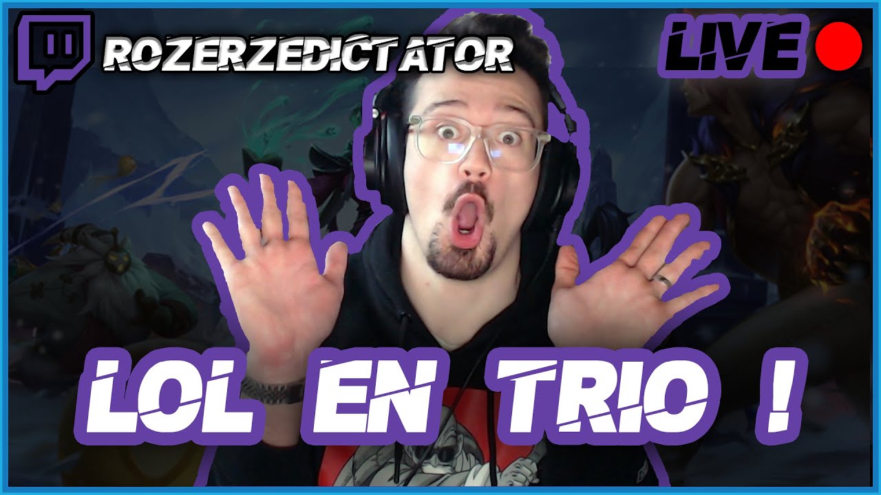 😈 NOUVELLE SAISON SUR LOL ! EN TRIO ! 🤯🔥