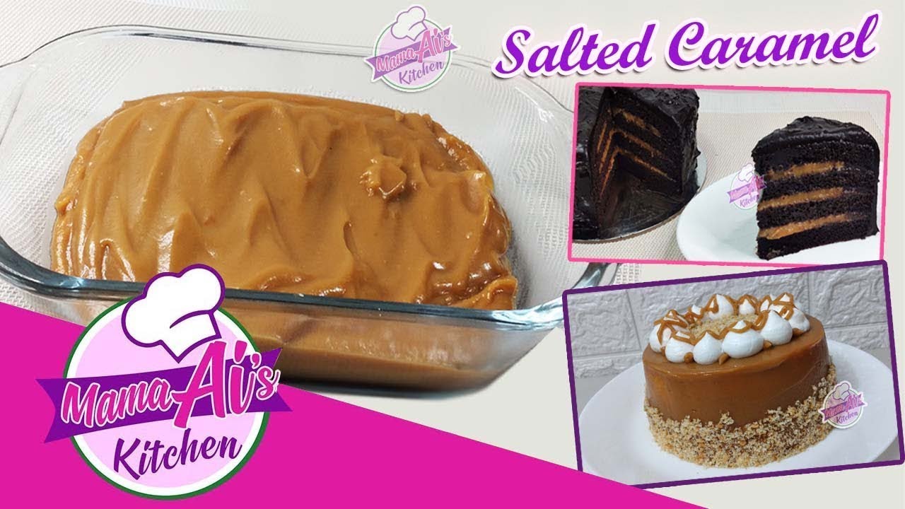 SALTED CARAMEL FROSTING and FILLING