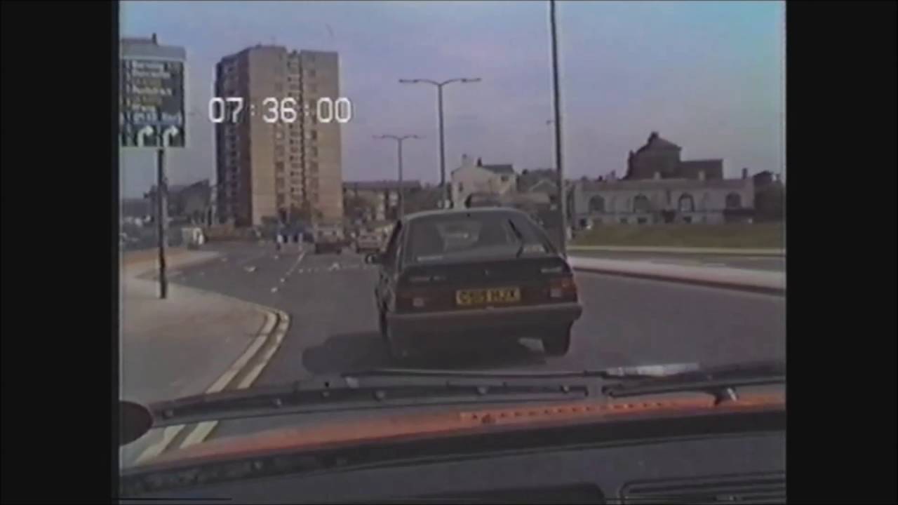 No 26. Dashcam 1987 Style The Bullring To Heath Common Wakefield 5.5.87