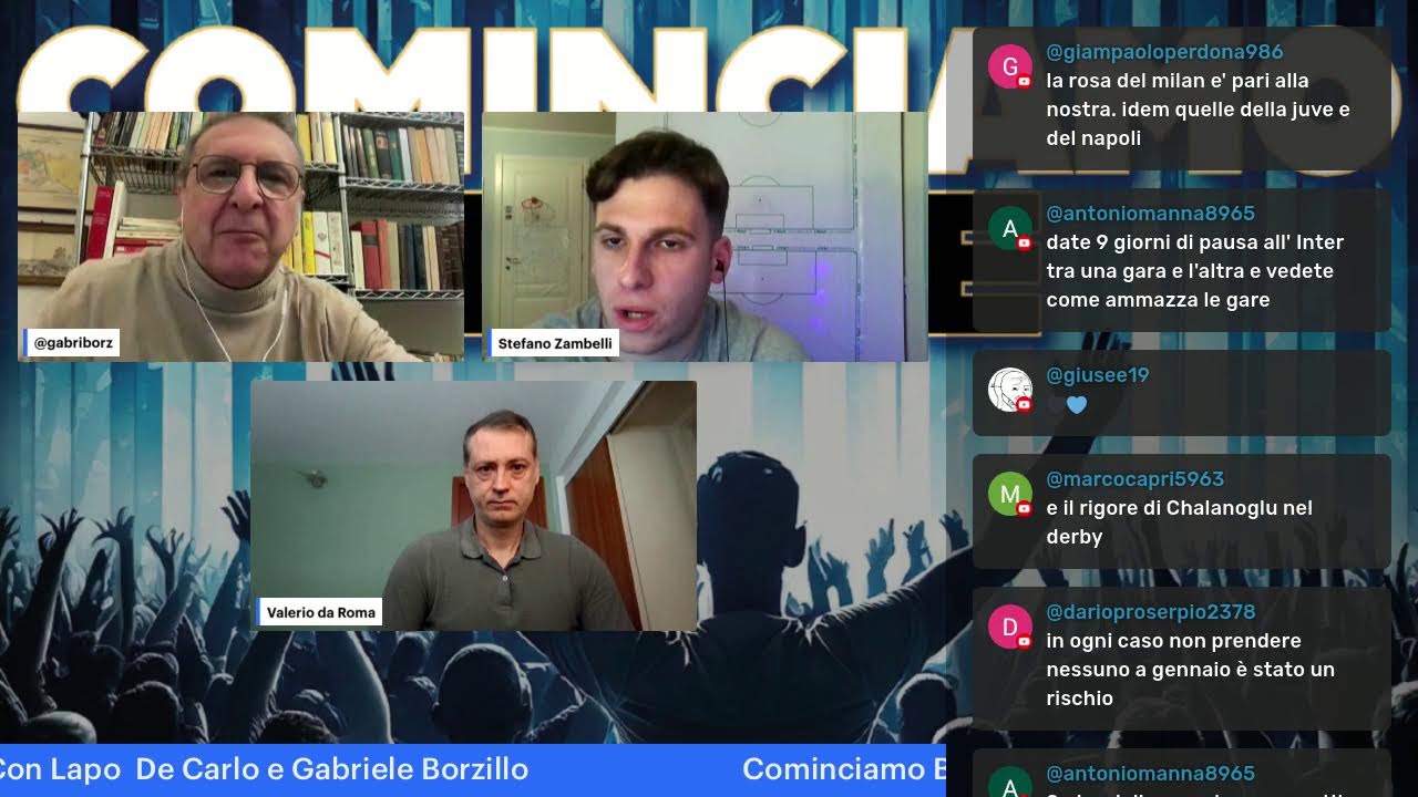Nerazzurra social Live Stream