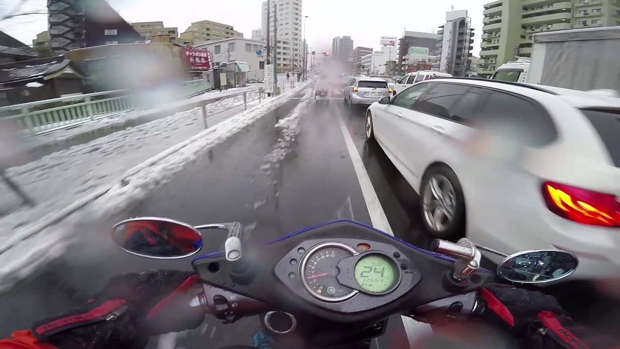 2016/01/18 Tokyo, YAMAHA CYGNUS-X, GoPro 4 Black