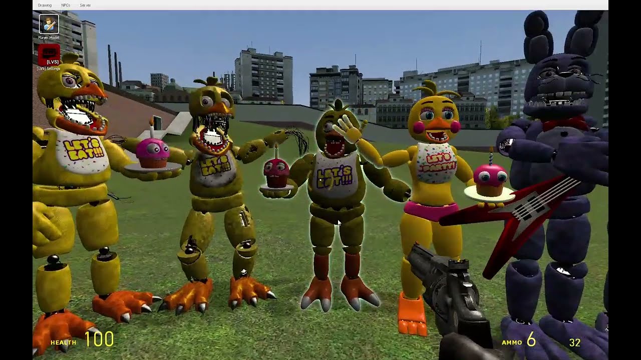 Garry's Mod five nights at freddy's 2 PC