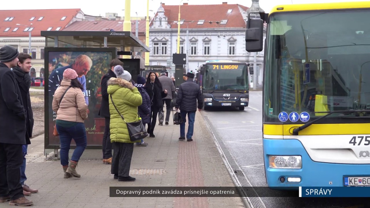 Dopravný podnik zavádza prísnejšie opatrenia