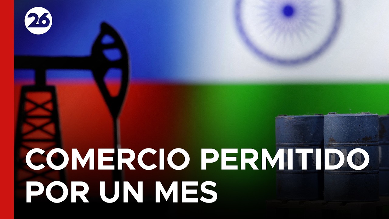 🛢️ PETRÓLEO | EEUU autoriza a India a comprar petróleo ruso por 30 días