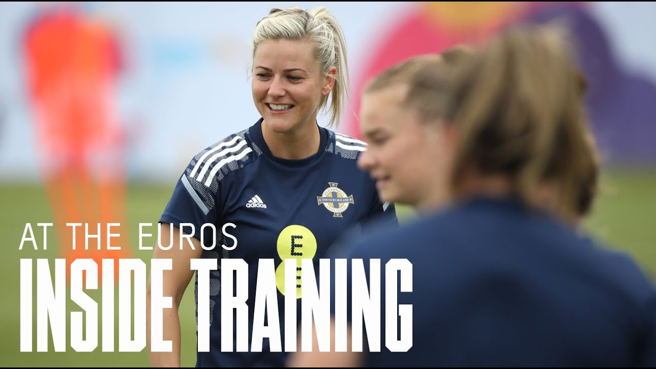 Northern Ireland at the Women's Euros | Inside training
