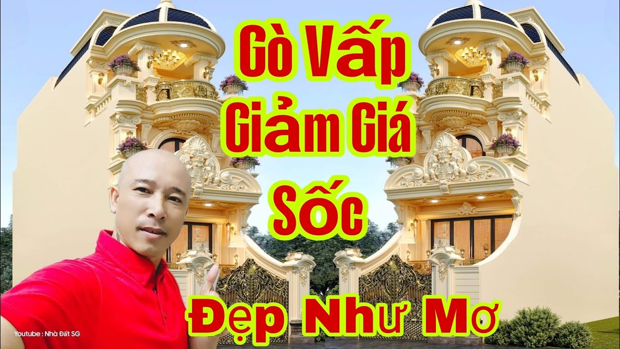 🛑Bán Biệt Thự Phố Gò Vấp | Mới 100% Thiết Kế Tân Cổ Điển Nội Thất Gỗ Đỏ Xịn Xò Điện Năng Lượng
