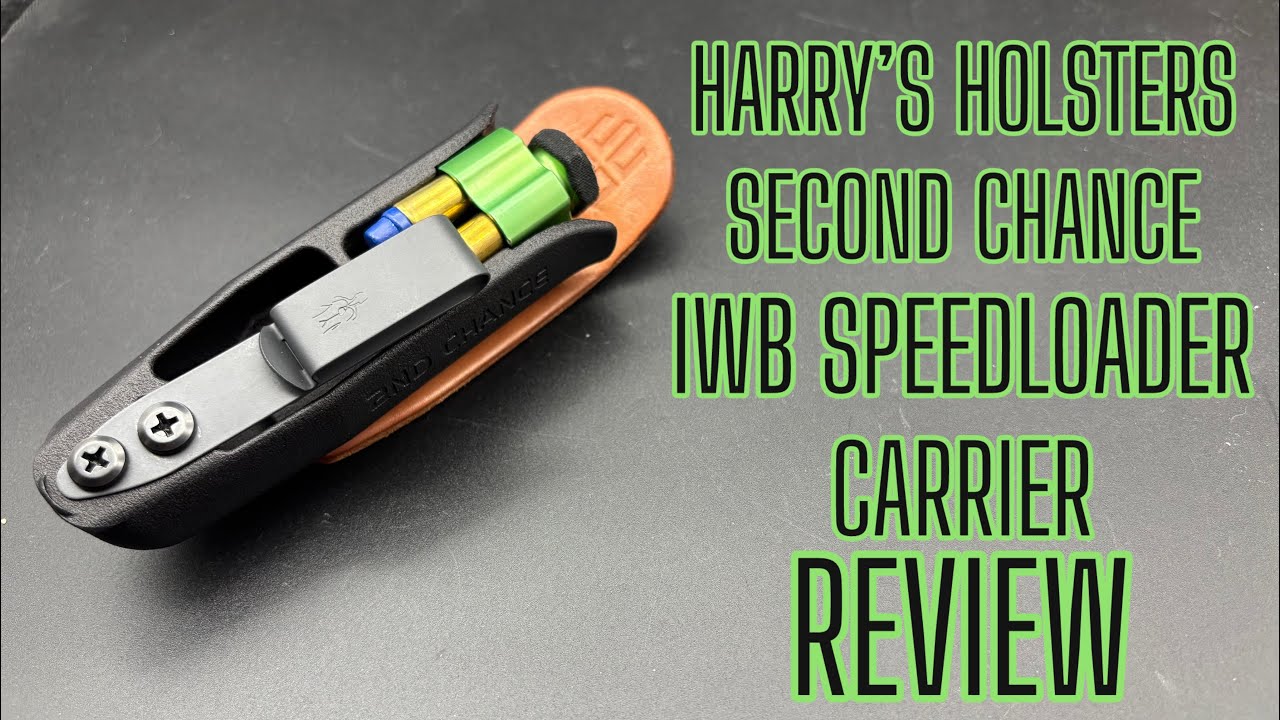 Чехол для скоростного заряжания Harry&rsquo;s Holsters Second Chance Speedloader Carrier.
