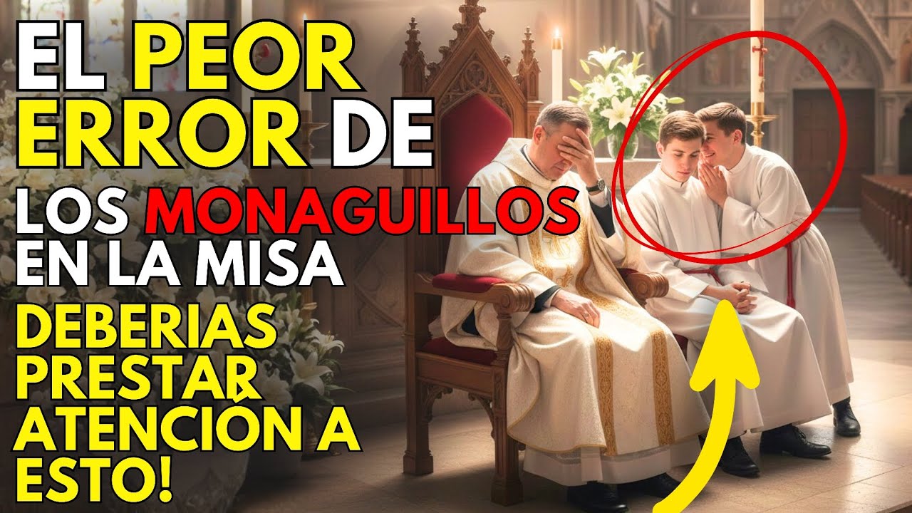 🙏✝️ Lo que todo monaguillo debe saber para servir en la Santa Misa 🍞🍷