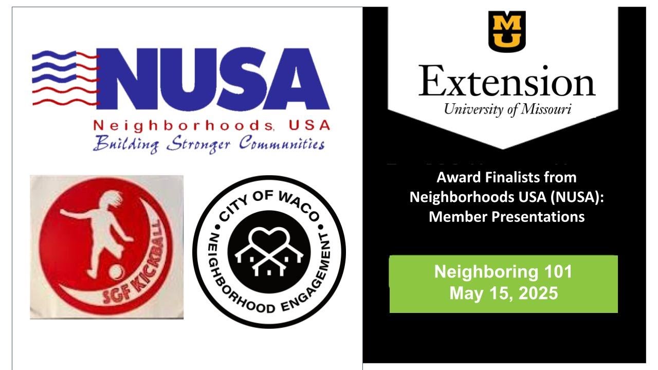 Neighboring 101 - Session 76 - NUSA Award Presentations