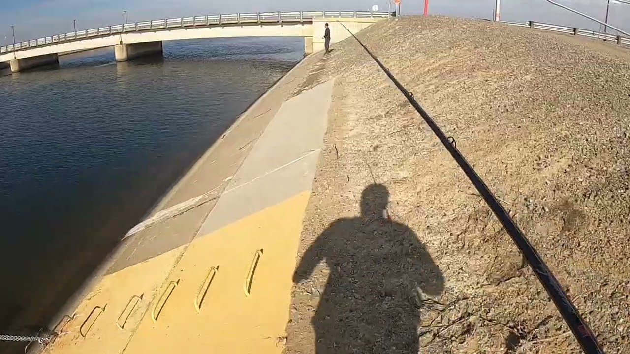 Fishing The California Aqueduct: Grates/Pumps 