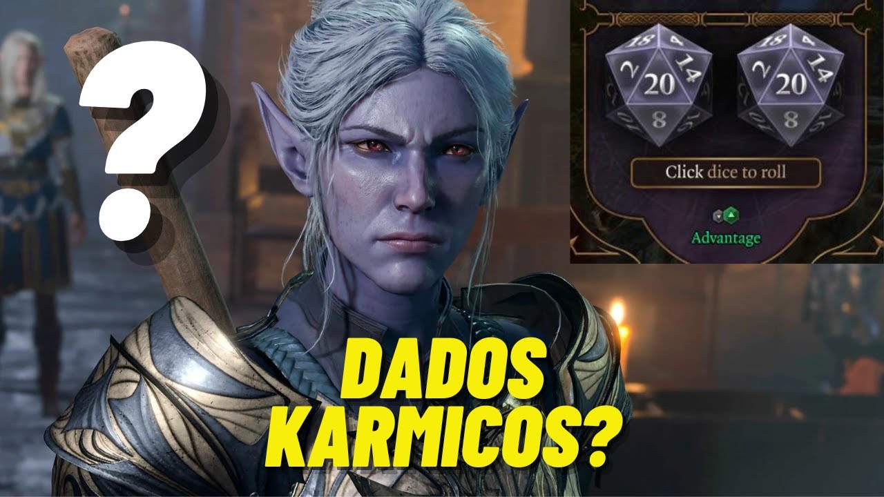 BALDUR'S GATE 3: ENTENDA PARA QUE SERVE O SISTEMA DE DADOS KARMICO! #baldursgate3