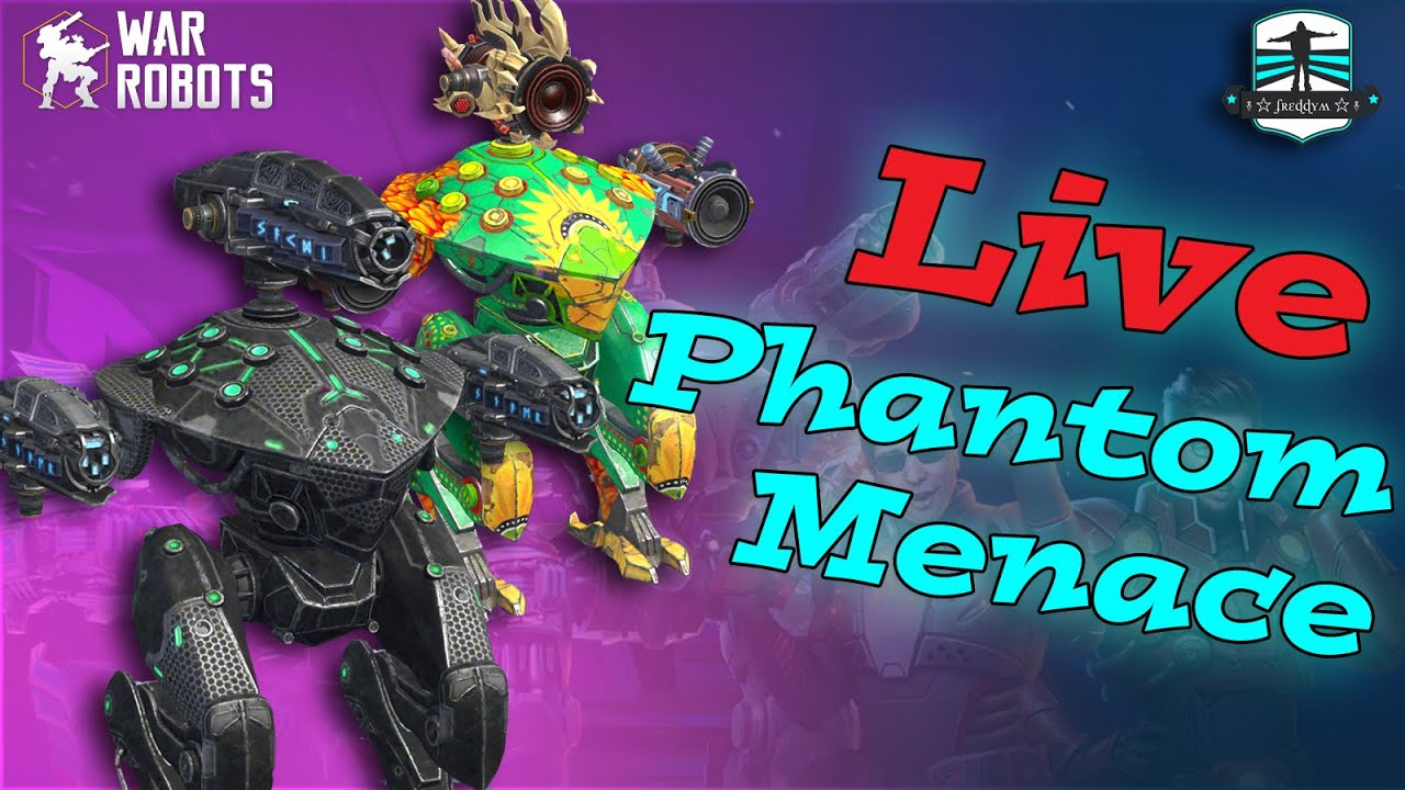 🔴[WR] 🌺 Livestream: Phantom Weapon Comparison Freeze Vs Sonic | War Robots
