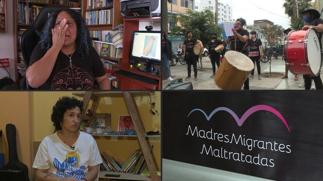 Mujeres migrantes v&iacute;ctimas de violencia de g&eacute;nero piden justicia en Per&uacute; | AFP