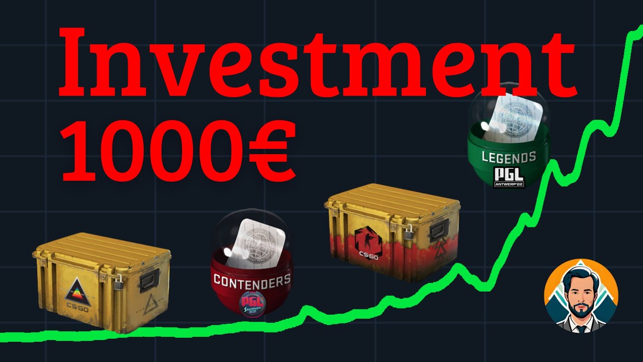 Turning 1000&euro; into a FORTUNE with CS2 Items: My SMART Investments 2023!