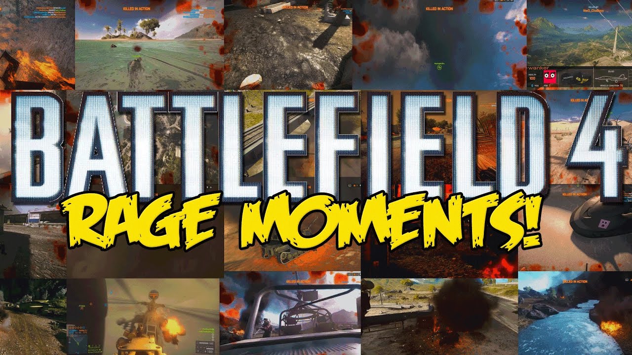 BATTLEFIELD 4 FUNNIEST RAGE MOMENTS! - By Azzy