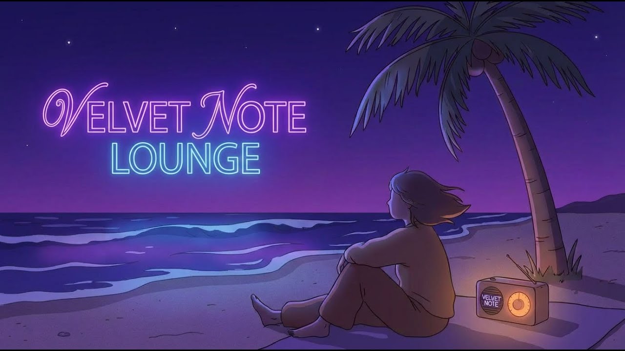 Soft Jazz by the Ocean | Cozy Beach Night