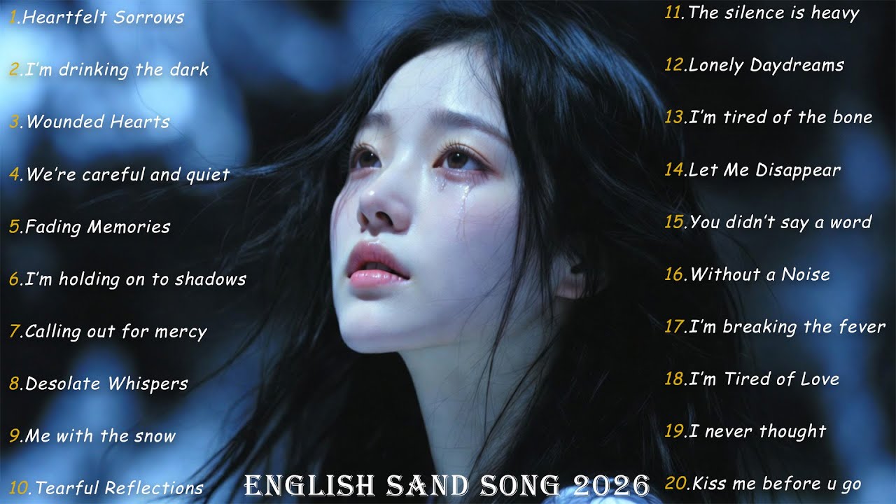 English Sad Songs2026 💔😭 Emotional Love Ballads -Heartbreak Healing