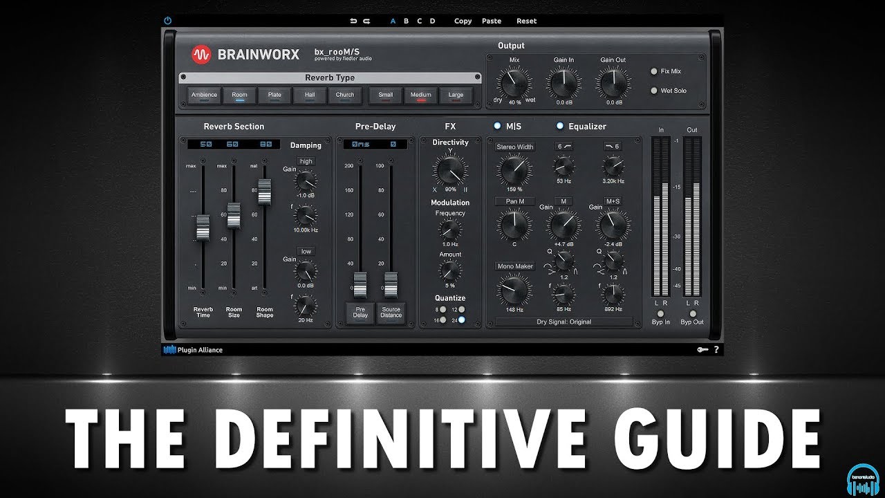 Brainworx bx_rooMS Reverb - THE DEFINITIVE GUIDE